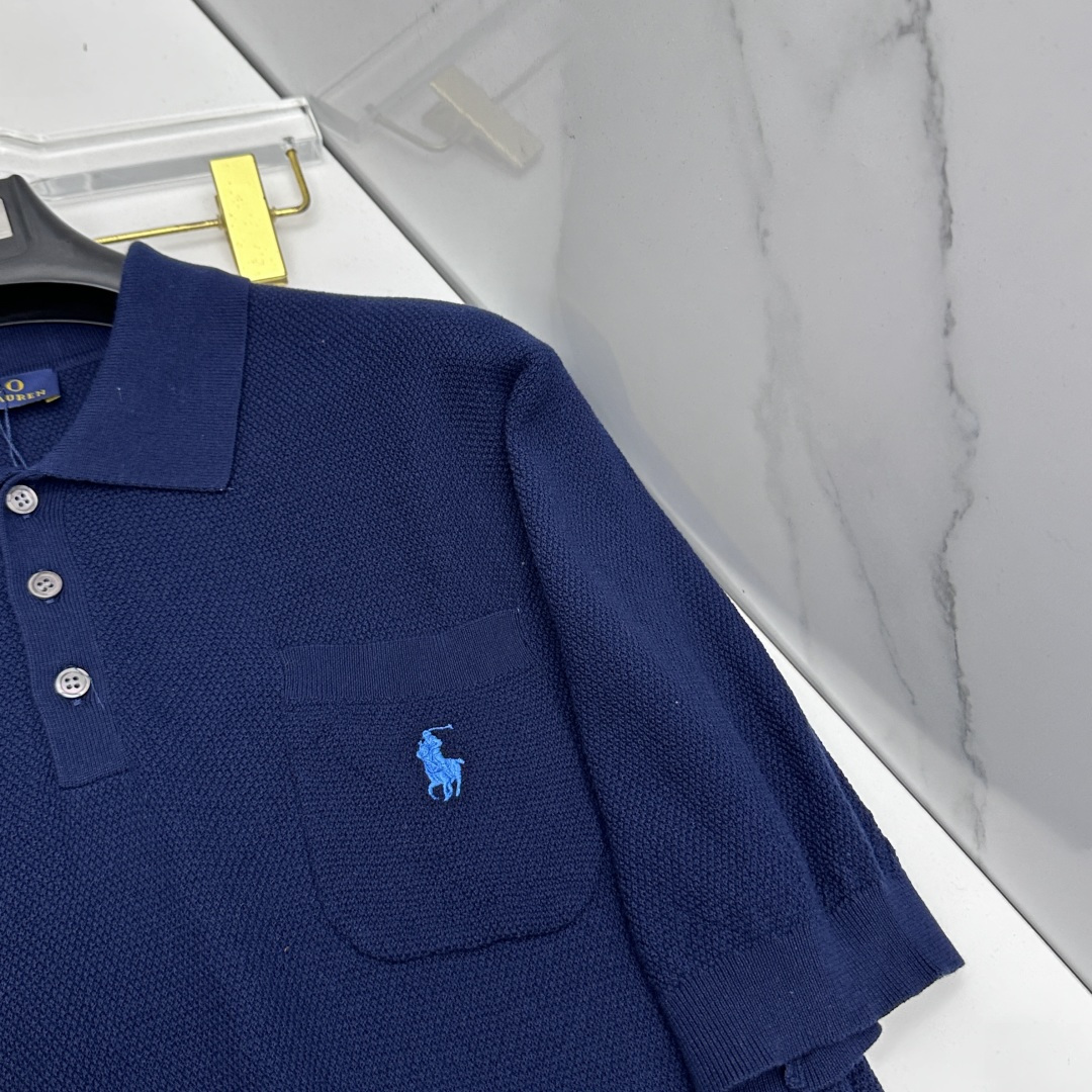 🆕Polo 2026ss夏季新品男士针织翻领短袖衫！独家首发 采用纤维超细与高弹的伊力特纱线织造而成，质