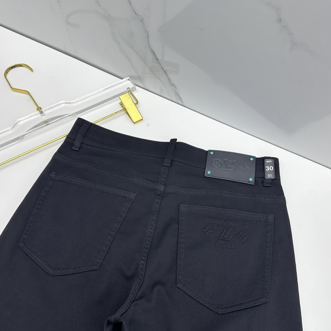 🆕LV路易威登 🔥高端定制、26春季最新款洗水牛仔裤 柜台同步发售 原版定制复刻 客供定制辅料 原单品质