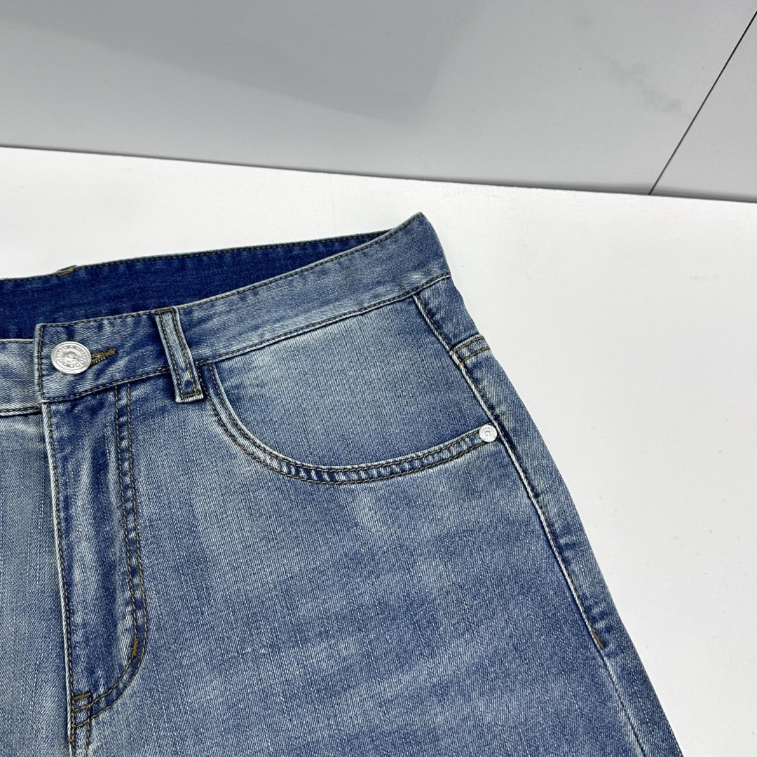 🆕Burberry巴宝莉 🔥高端定制、26春季最新款洗水牛仔裤 柜台同步发售 原版定制复刻 客供定制辅料