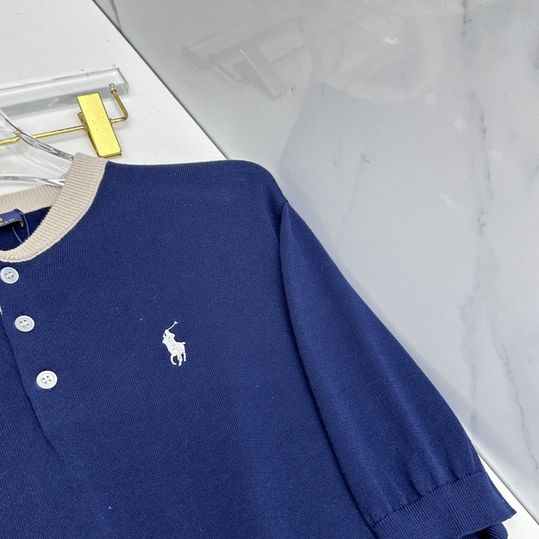 🆕Polo 2026ss夏季新品男士针织短袖衫！独家首发 采用纤维超细与高弹的伊力特纱线织造而成，质感与