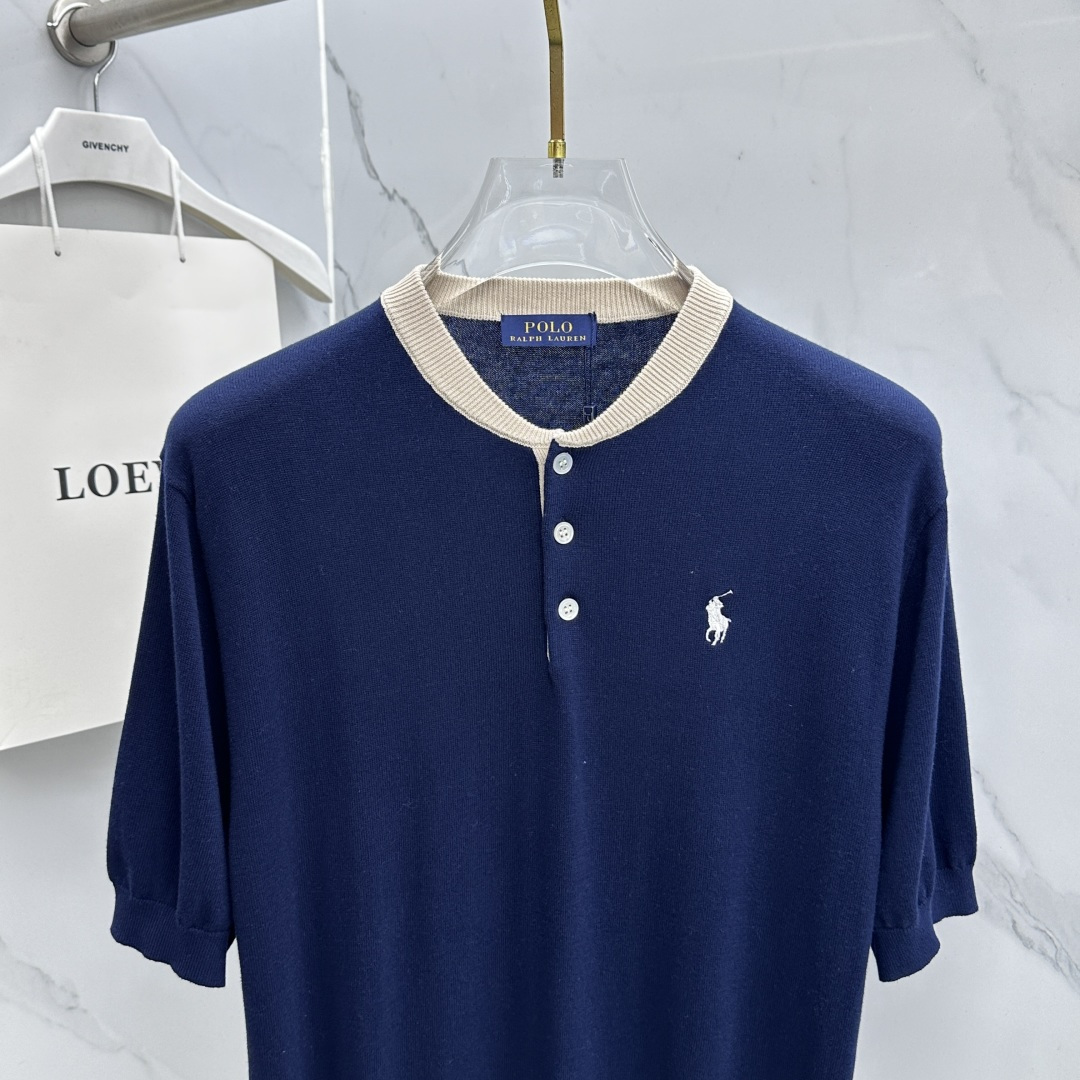 🆕Polo 2026ss夏季新品男士针织短袖衫！独家首发 采用纤维超细与高弹的伊力特纱线织造而成，质感与