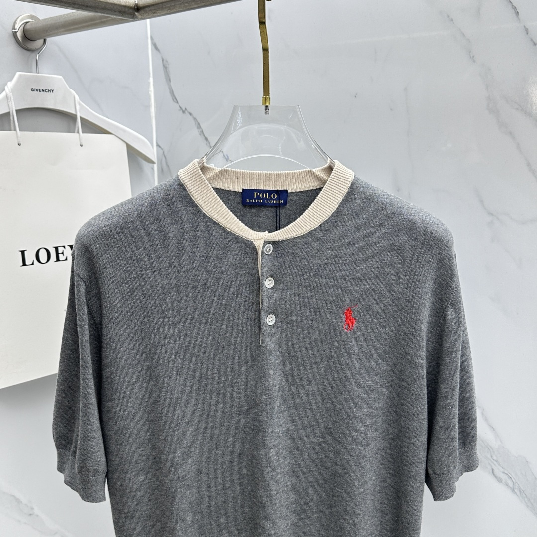 🆕Polo 2026ss夏季新品男士针织短袖衫！独家首发 采用纤维超细与高弹的伊力特纱线织造而成，质感与