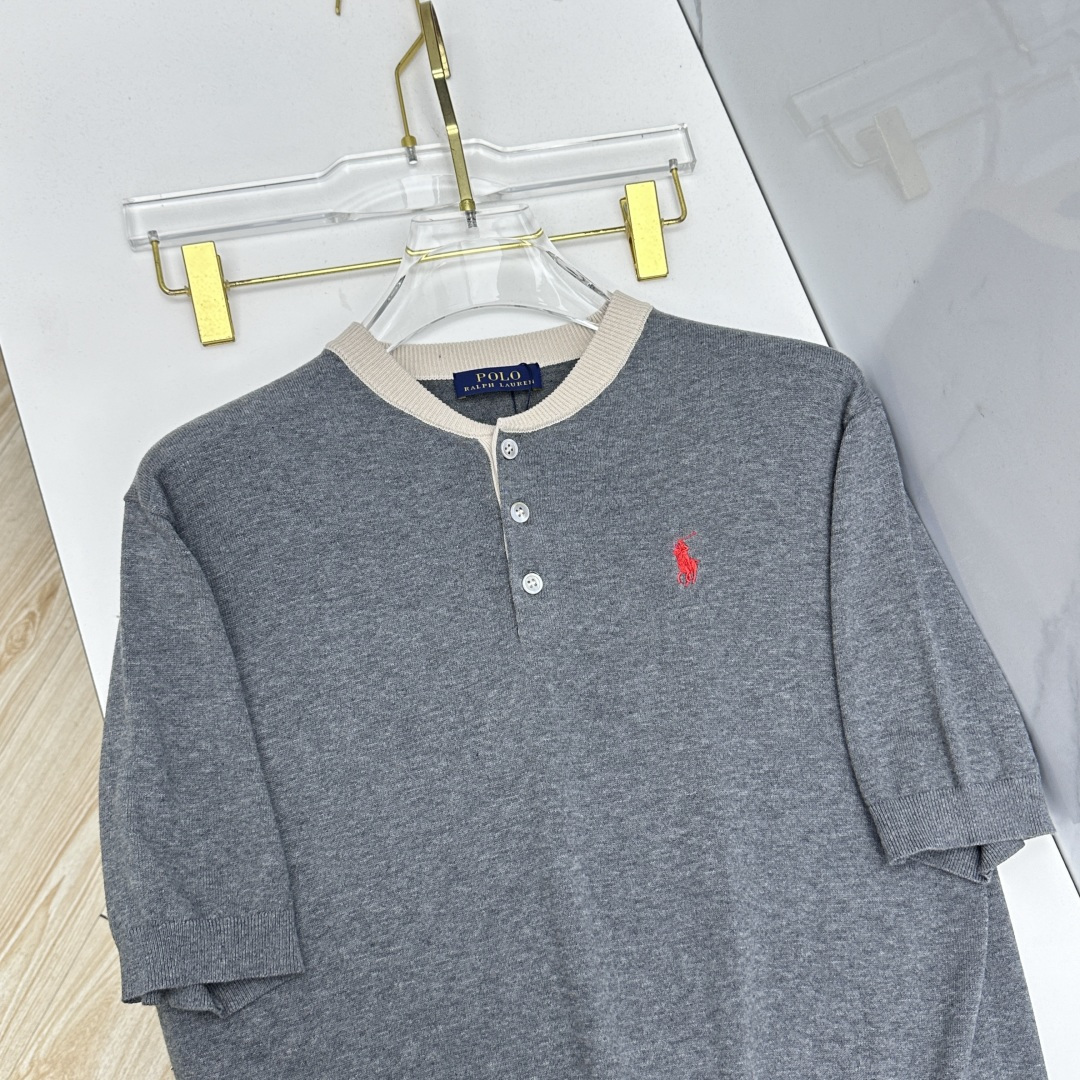 🆕Polo 2026ss夏季新品男士针织短袖衫！独家首发 采用纤维超细与高弹的伊力特纱线织造而成，质感与