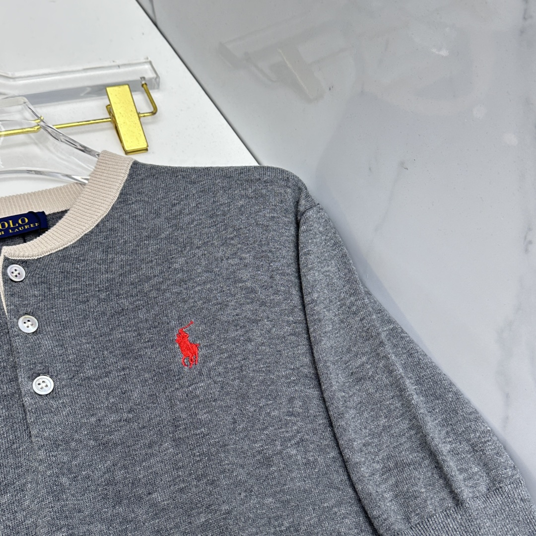 🆕Polo 2026ss夏季新品男士针织短袖衫！独家首发 采用纤维超细与高弹的伊力特纱线织造而成，质感与