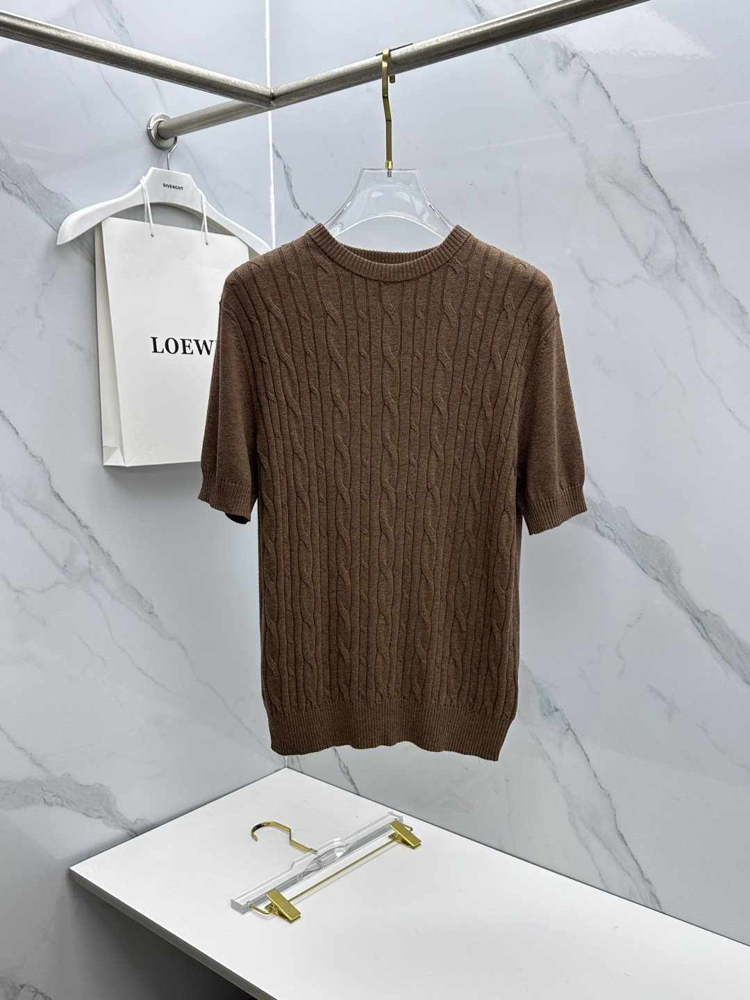 🆕loro Piana 1946ss夏季新品男士针织圆领短袖衫！独家首发 采用纤维超细与高弹的伊力特纱线