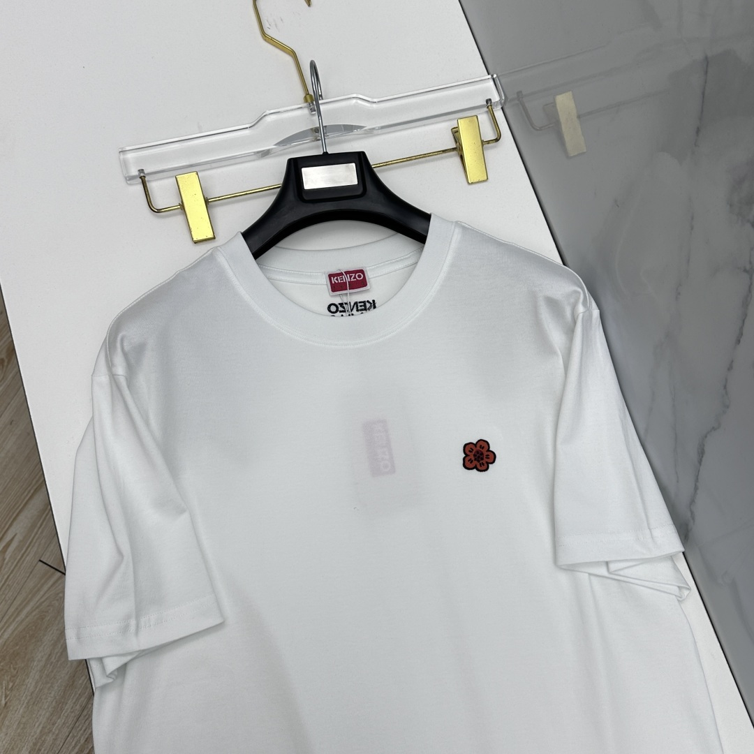 🆕Kenzo 2026春夏新款短袖 官网同款T恤 进口云朵棉面料 多元化搭配 是眼下时尚前沿的创新趋势 
