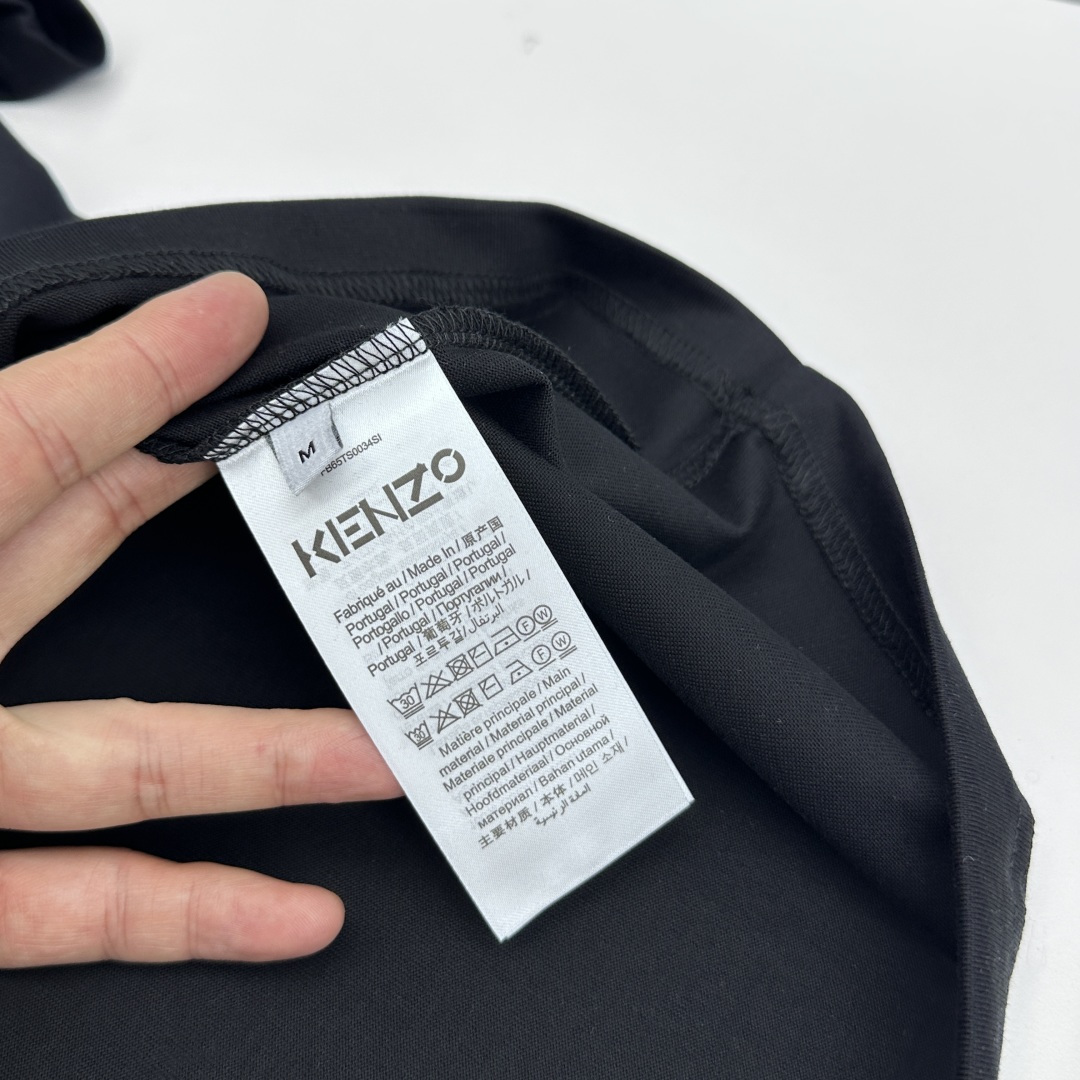 🆕Kenzo 2026春夏新款短袖 官网同款T恤 进口云朵棉面料 多元化搭配 是眼下时尚前沿的创新趋势 
