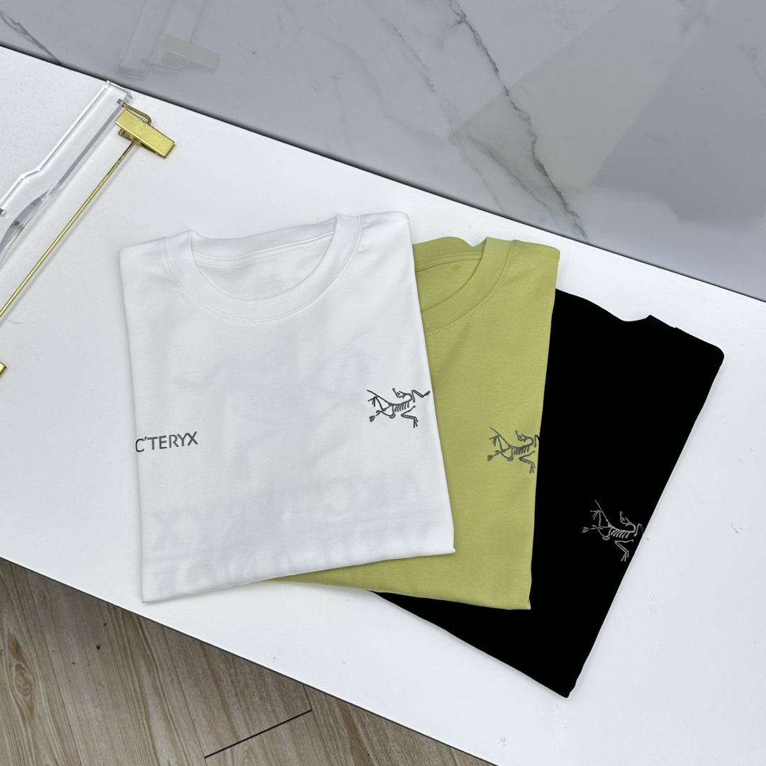 🆕ARCTERYX始祖鸟 春夏新款首发专柜最新款短袖圆领T恤 高端订制 设计前卫时尚！品牌logo工艺设