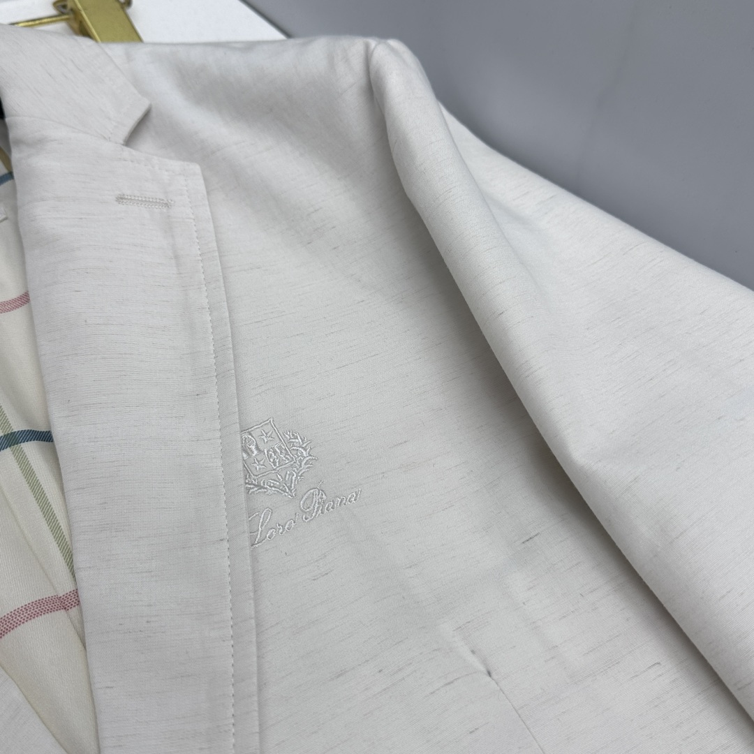🆕loro Piana 高定西服 2026早春轻奢系列，最新时尚男款西装外套.定织定染面料。处处细节显工
