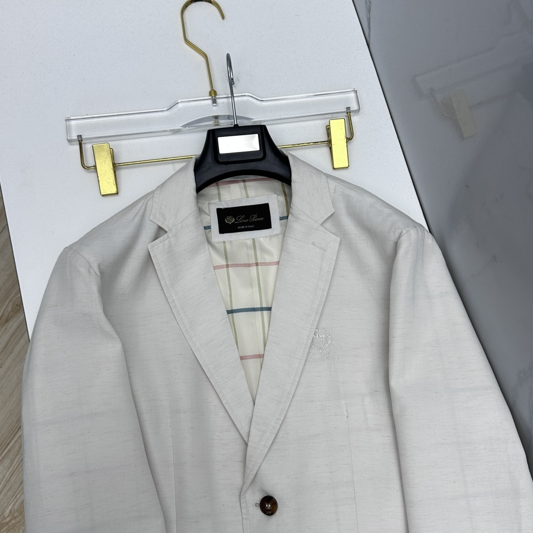 🆕loro Piana 高定西服 2026早春轻奢系列，最新时尚男款西装外套.定织定染面料。处处细节显工
