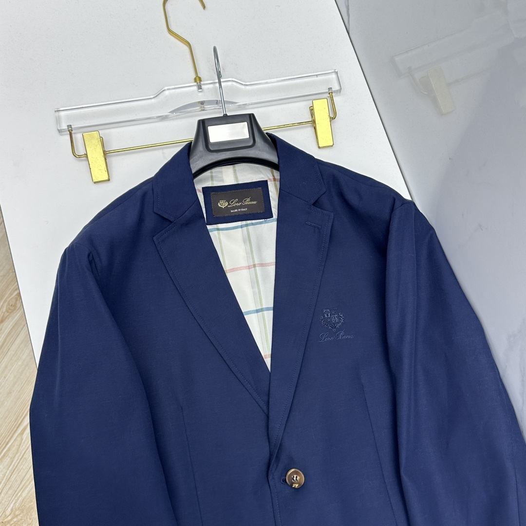 🆕loro Piana 高定西服 2026早春轻奢系列，最新时尚男款西装外套.定织定染面料。处处细节显工