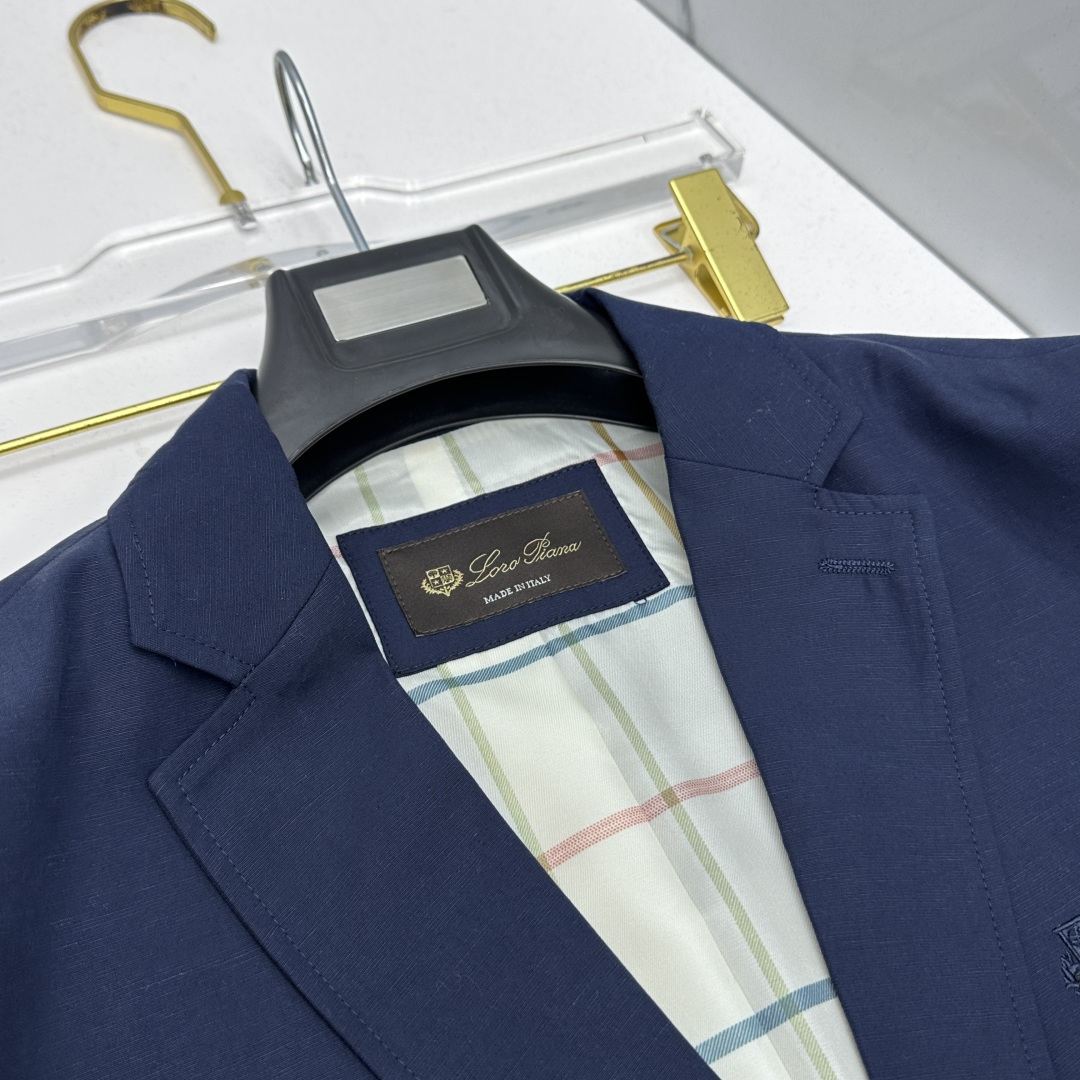 🆕loro Piana 高定西服 2026早春轻奢系列，最新时尚男款西装外套.定织定染面料。处处细节显工