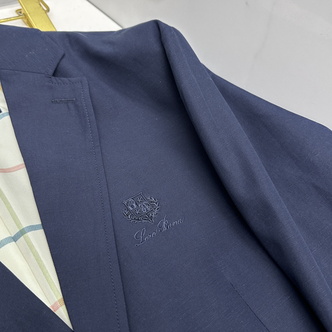 🆕loro Piana 高定西服 2026早春轻奢系列，最新时尚男款西装外套.定织定染面料。处处细节显工