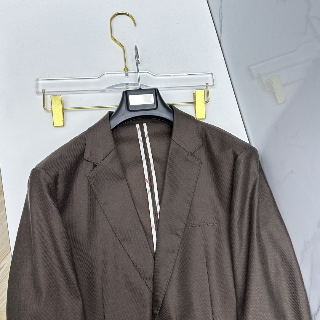 🆕loro Piana 高定西服 2026早春轻奢系列，最新时尚男款西装外套.定织定染面料。处处细节显工