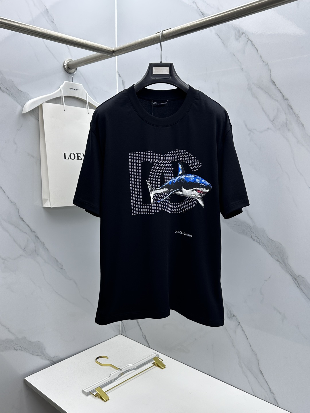 🆕DG杜嘉班纳 新款首发专柜最新款短袖圆领T恤 高端订制 胸前logo设计 高定面料.手感柔软.穿着舒适