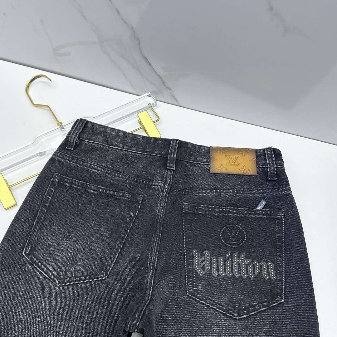 🆕LV路易威登 🔥高端定制、早春最新款牛仔裤 柜台同步发售 原版定制复刻 客供五金辅料 原单品质 进口固