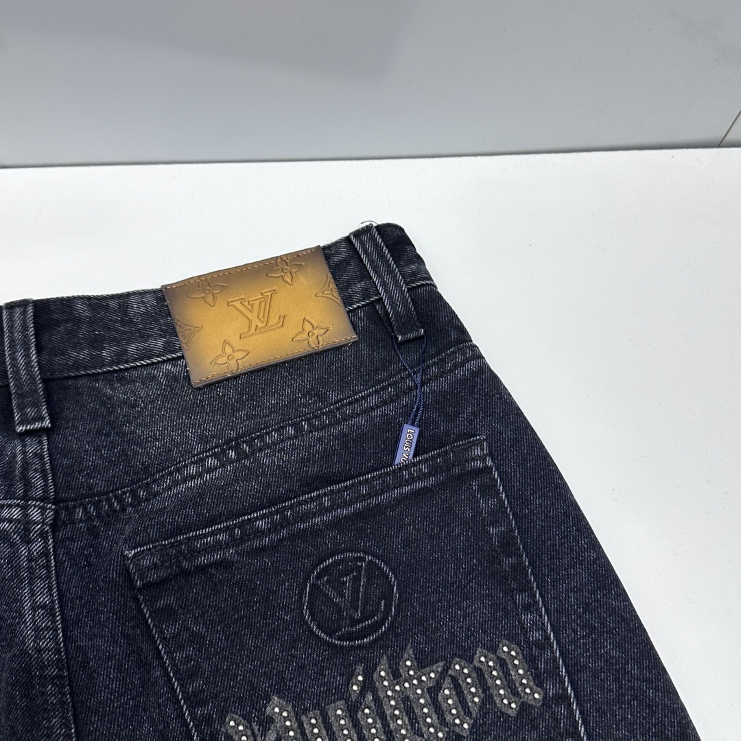 🆕LV路易威登 🔥高端定制、早春最新款牛仔裤 柜台同步发售 原版定制复刻 客供五金辅料 原单品质 进口固