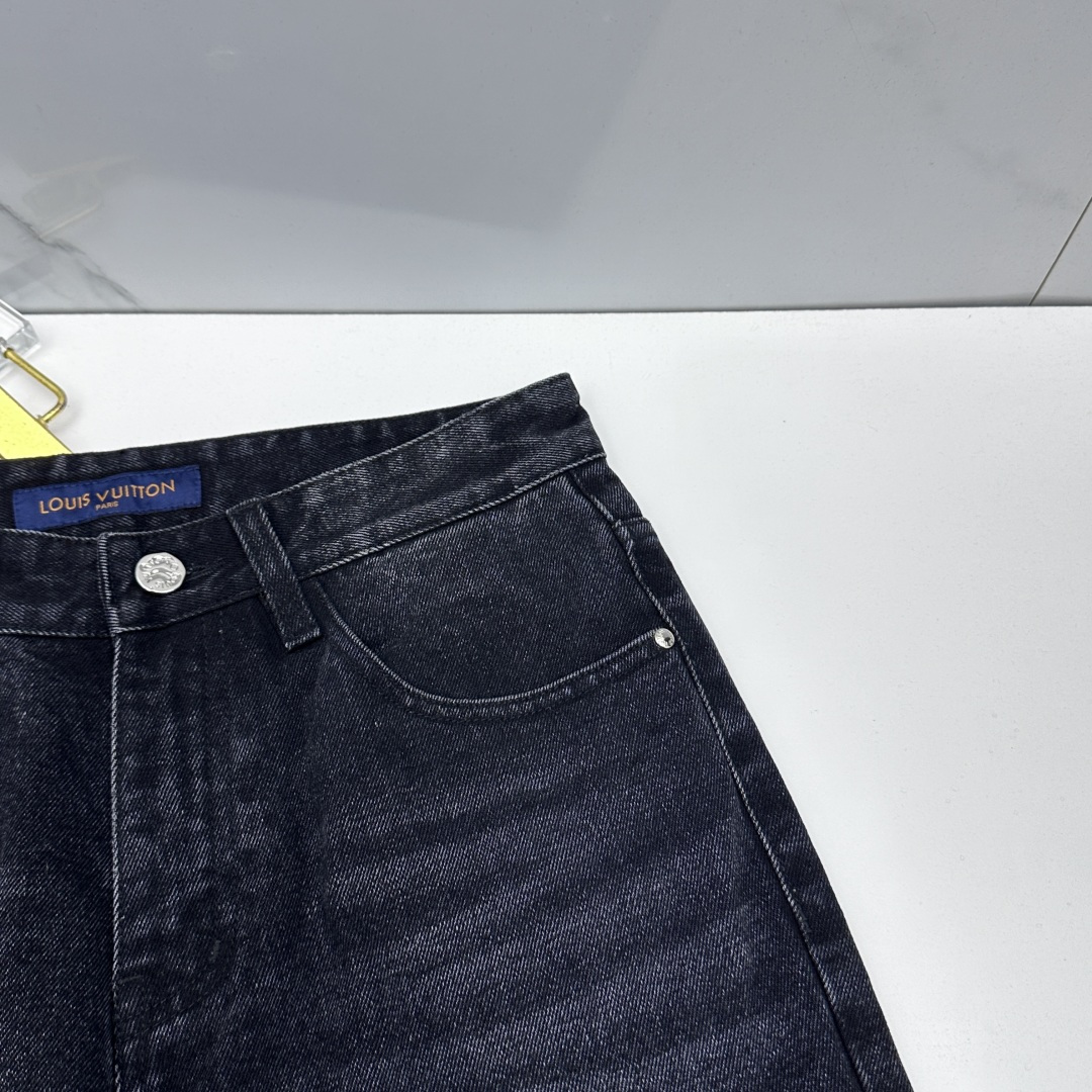 🆕LV路易威登 🔥高端定制、早春最新款牛仔裤 柜台同步发售 原版定制复刻 客供五金辅料 原单品质 进口固