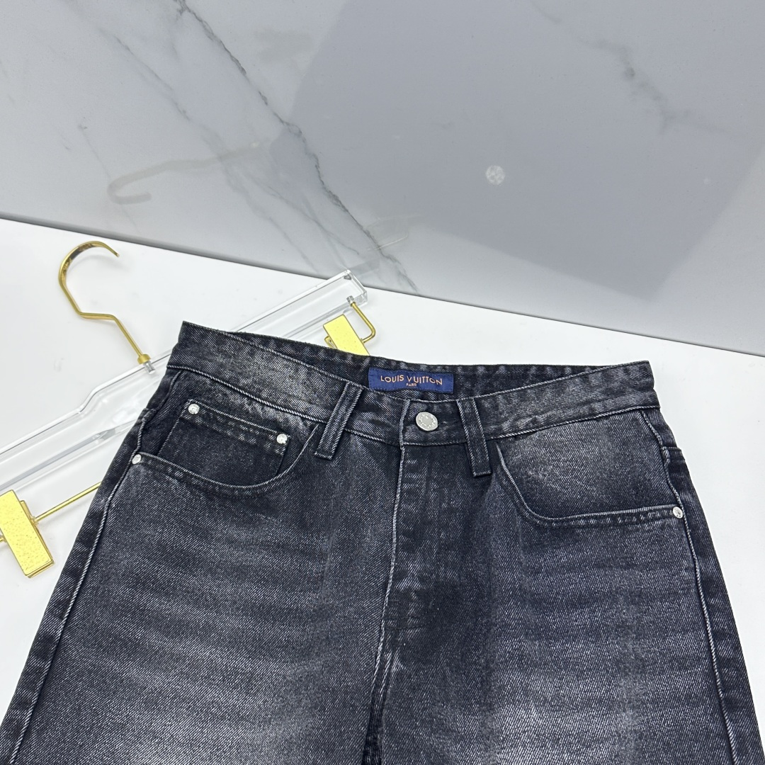 🆕LV路易威登 🔥高端定制、早春最新款牛仔裤 柜台同步发售 原版定制复刻 客供五金辅料 原单品质 进口固