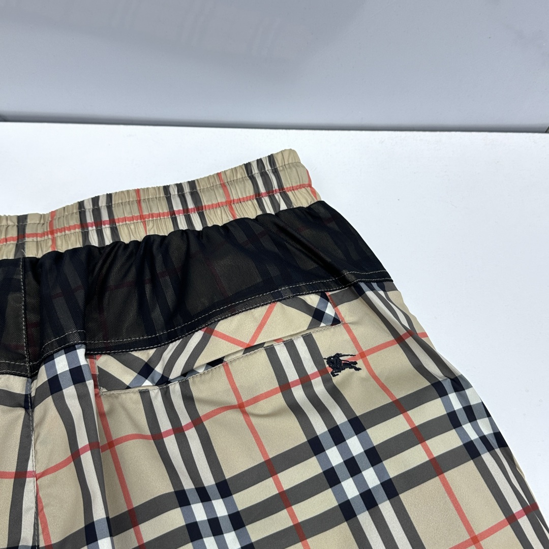 🆕Burberry巴宝莉 26ss春夏专供新款休闲裤短裤  高端版本！定制速干面料 网纱内衬 透气舒适度