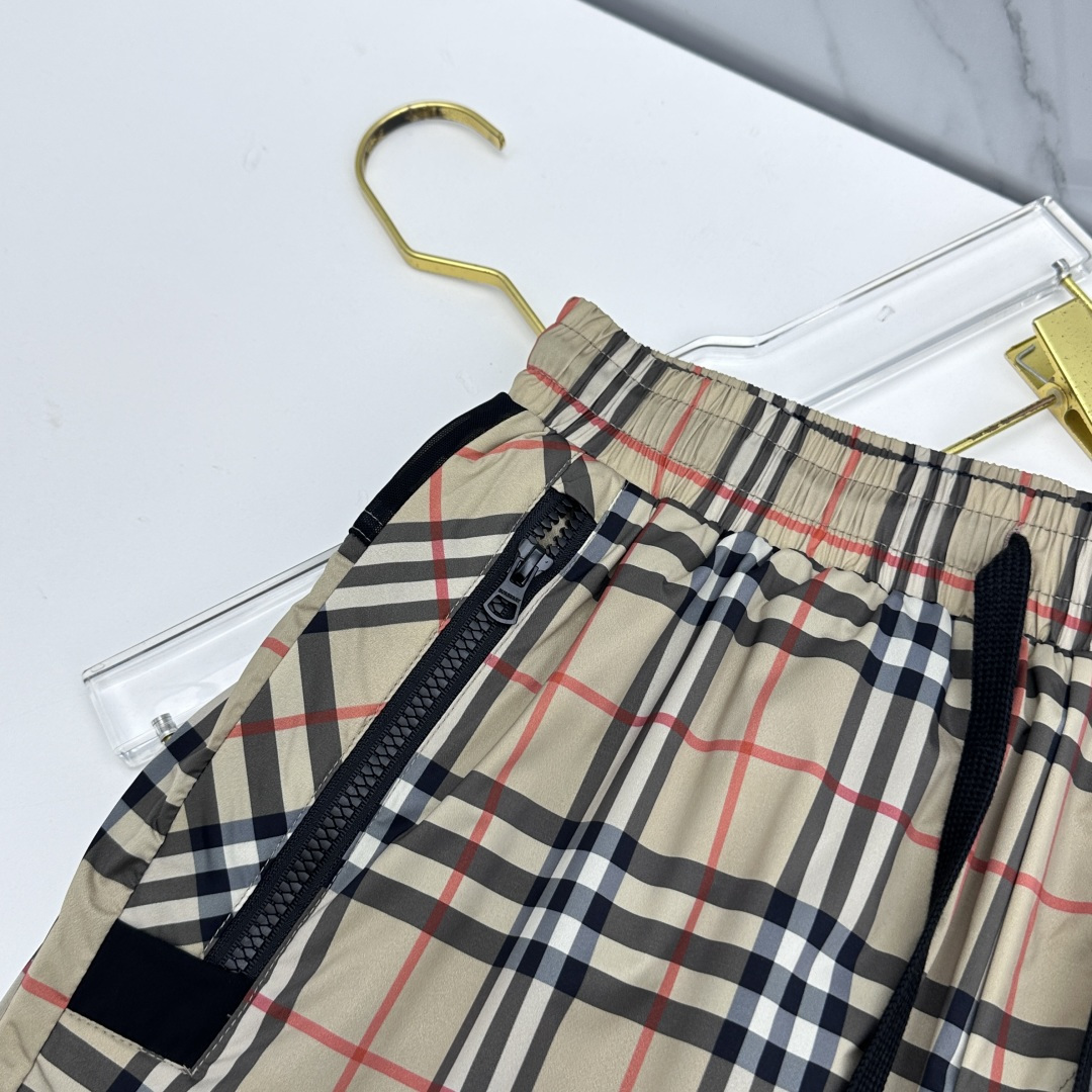 🆕Burberry巴宝莉 26ss春夏专供新款休闲裤短裤  高端版本！定制速干面料 网纱内衬 透气舒适度