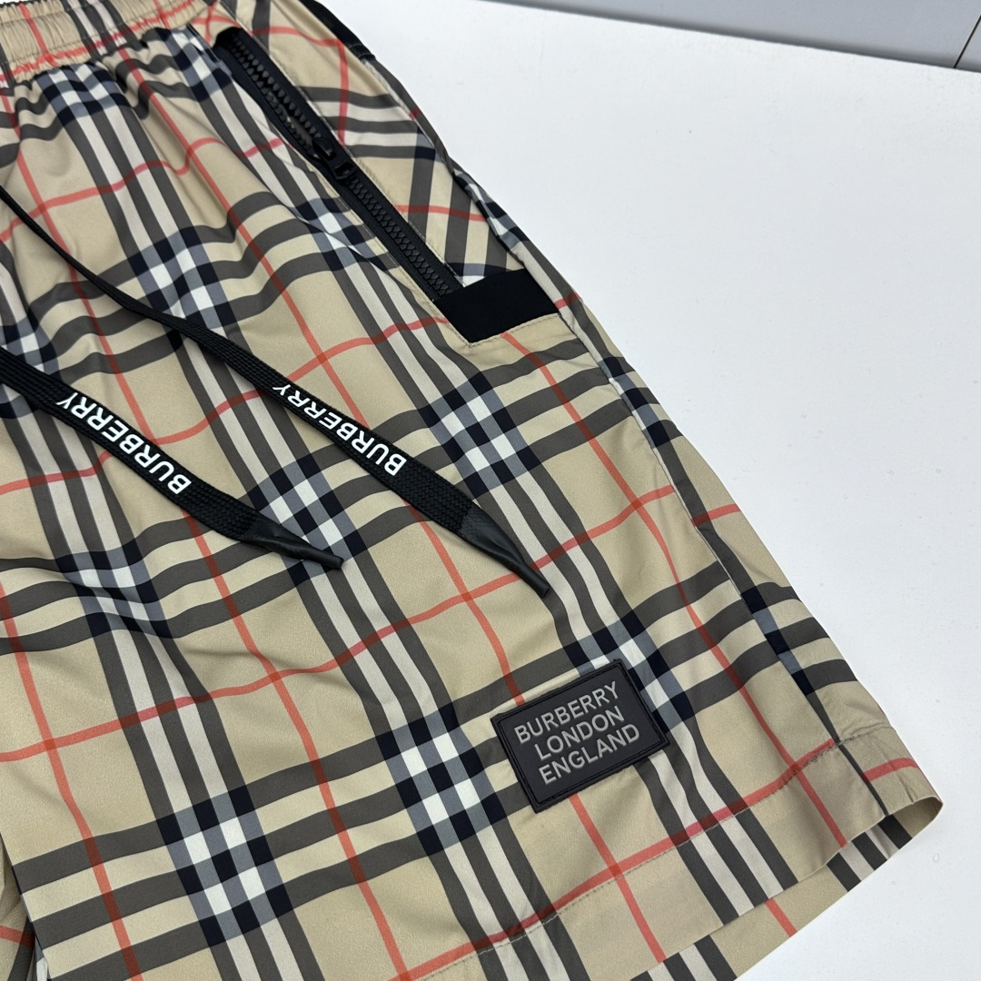 🆕Burberry巴宝莉 26ss春夏专供新款休闲裤短裤  高端版本！定制速干面料 网纱内衬 透气舒适度