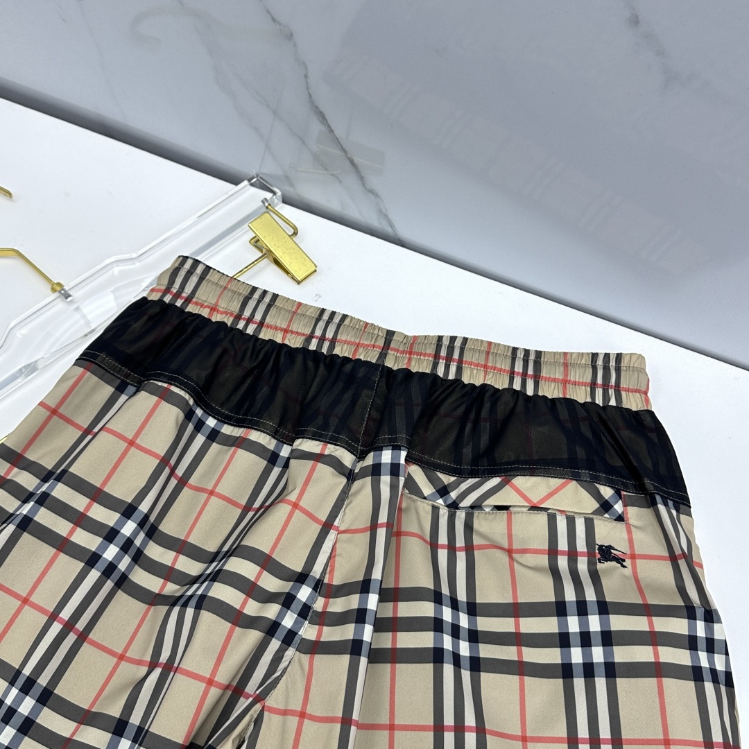 🆕Burberry巴宝莉 26ss春夏专供新款休闲裤短裤  高端版本！定制速干面料 网纱内衬 透气舒适度