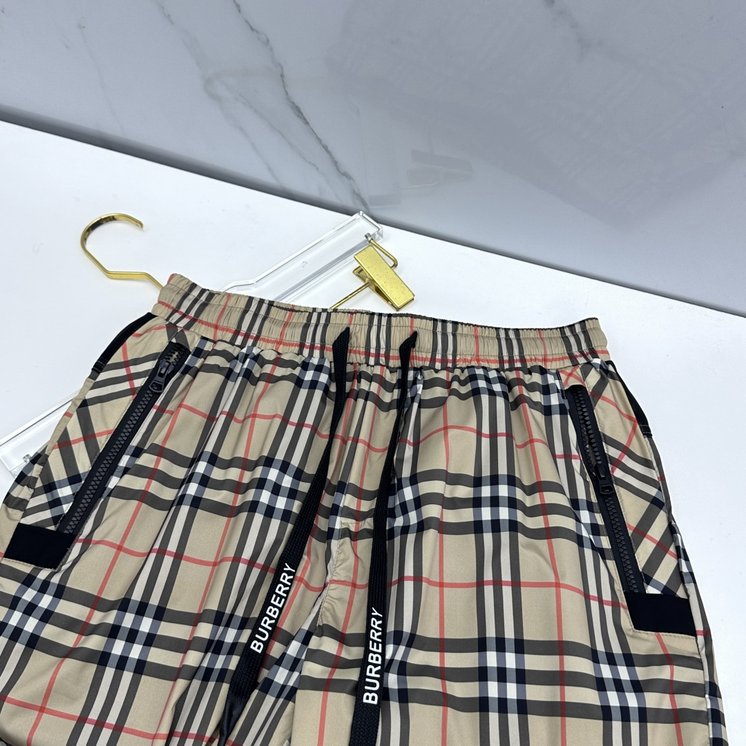 🆕Burberry巴宝莉 26ss春夏专供新款休闲裤短裤  高端版本！定制速干面料 网纱内衬 透气舒适度