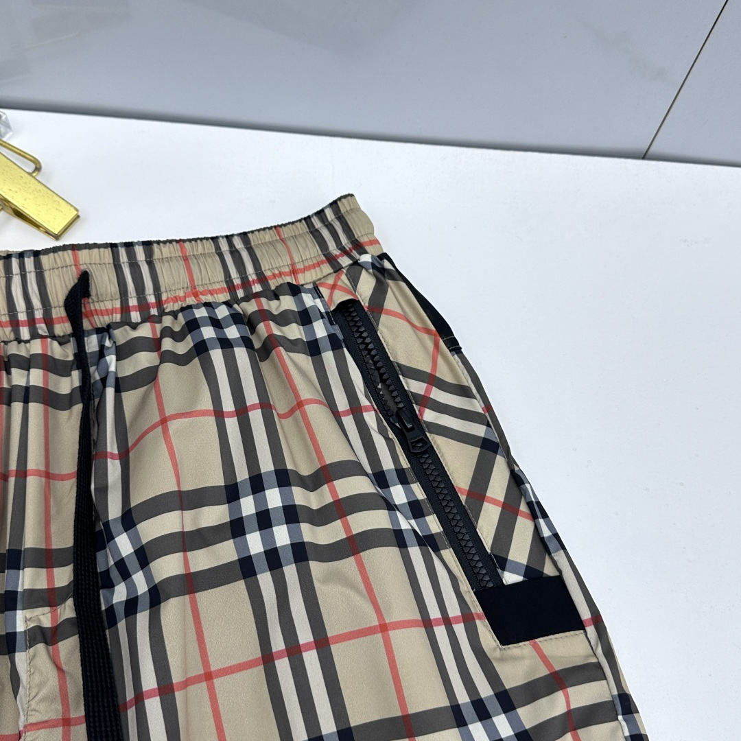 🆕Burberry巴宝莉 26ss春夏专供新款休闲裤短裤  高端版本！定制速干面料 网纱内衬 透气舒适度