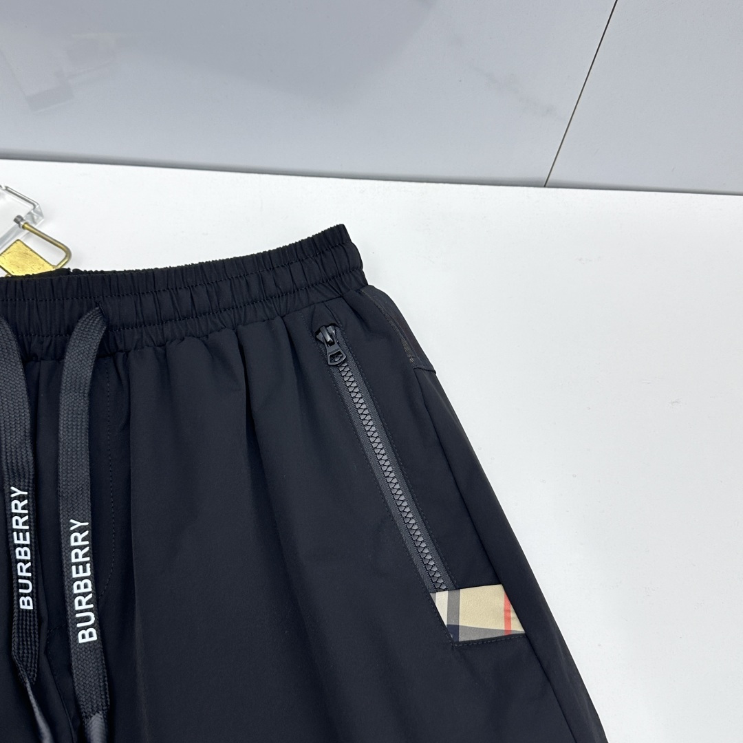 🆕Burberry巴宝莉 26ss春夏专供新款休闲裤短裤  高端版本！定制速干面料 网纱内衬 透气舒适度