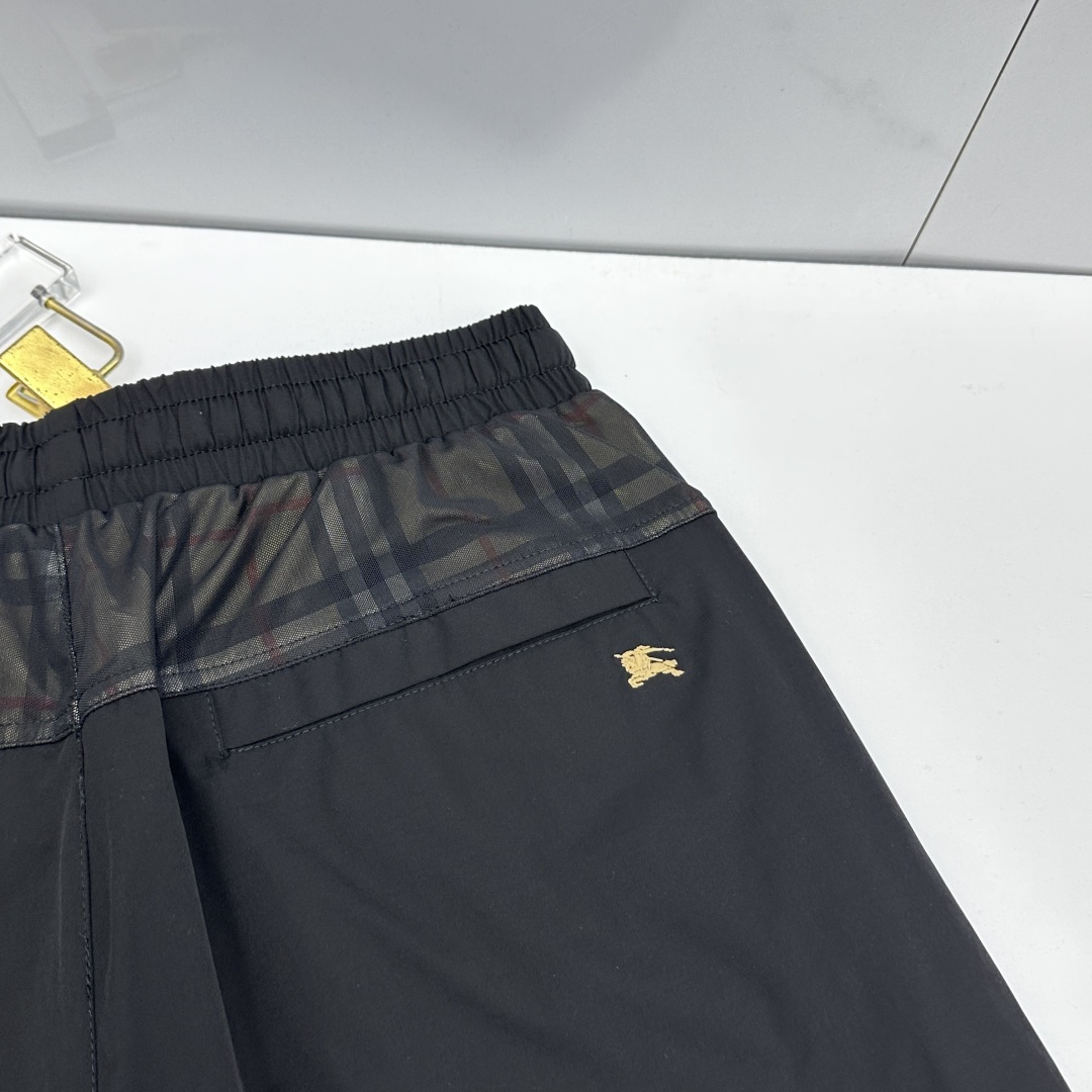 🆕Burberry巴宝莉 26ss春夏专供新款休闲裤短裤  高端版本！定制速干面料 网纱内衬 透气舒适度