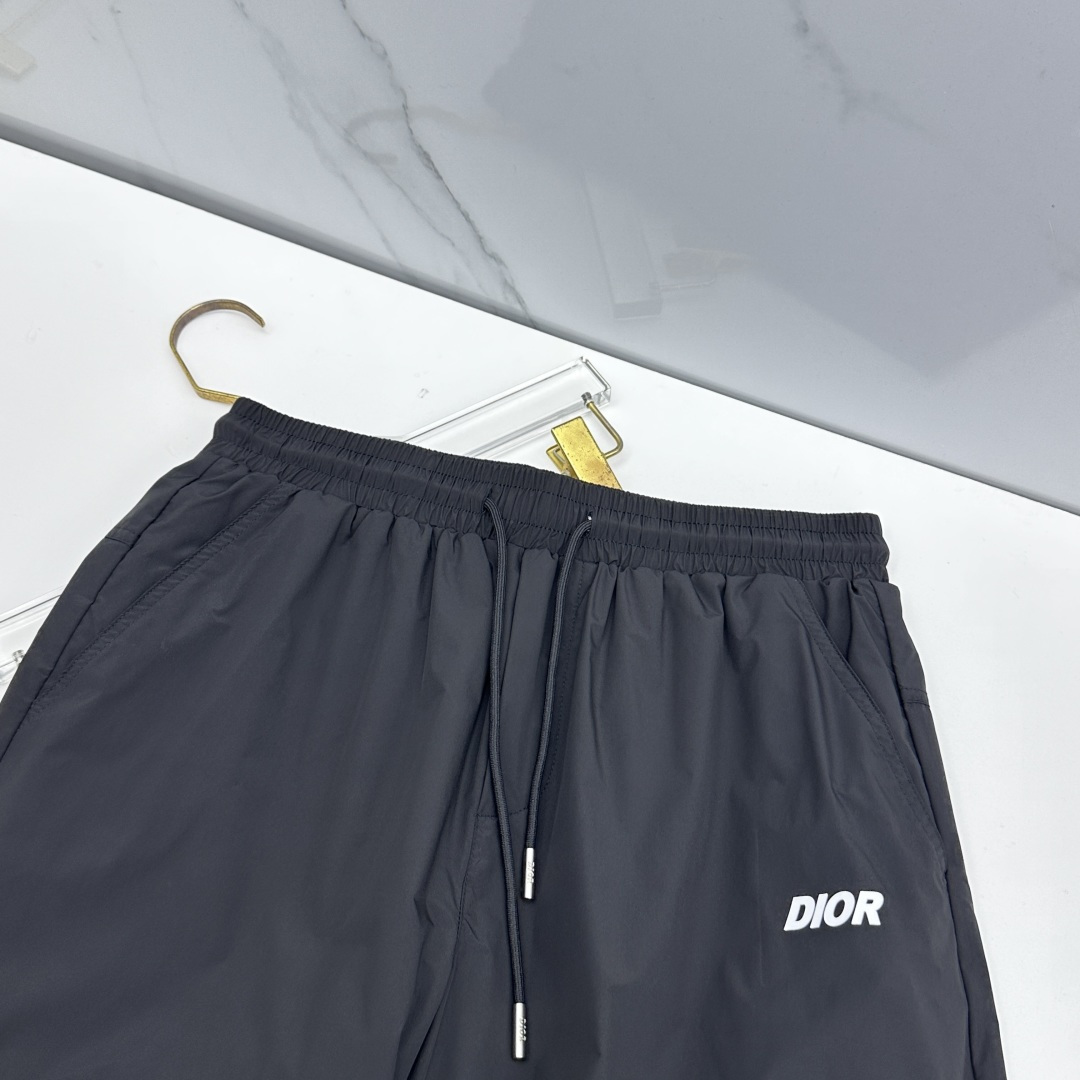 🆕Dior迪奥 26ss春夏专供新款休闲裤短裤  高端版本！定制速干面料 网纱内衬 透气舒适度高，不粘腻