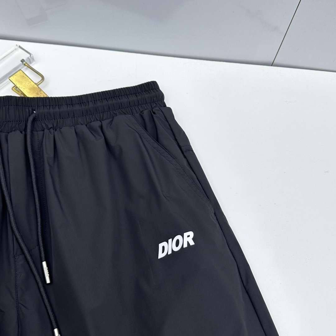 🆕Dior迪奥 26ss春夏专供新款休闲裤短裤  高端版本！定制速干面料 网纱内衬 透气舒适度高，不粘腻