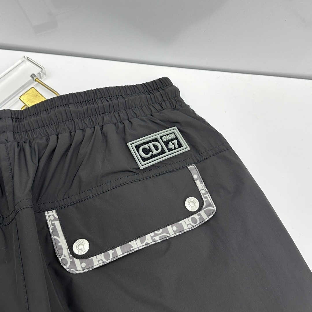 🆕Dior迪奥 26ss春夏专供新款休闲裤短裤  高端版本！定制速干面料 网纱内衬 透气舒适度高，不粘腻