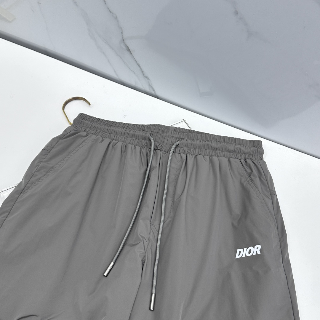 🆕Dior迪奥 26ss春夏专供新款休闲裤短裤  高端版本！定制速干面料 网纱内衬 透气舒适度高，不粘腻
