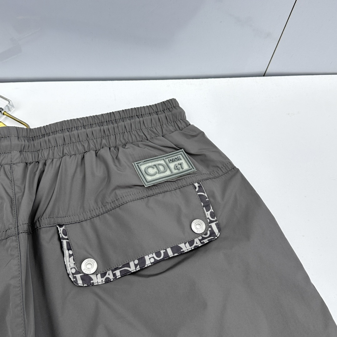 🆕Dior迪奥 26ss春夏专供新款休闲裤短裤  高端版本！定制速干面料 网纱内衬 透气舒适度高，不粘腻