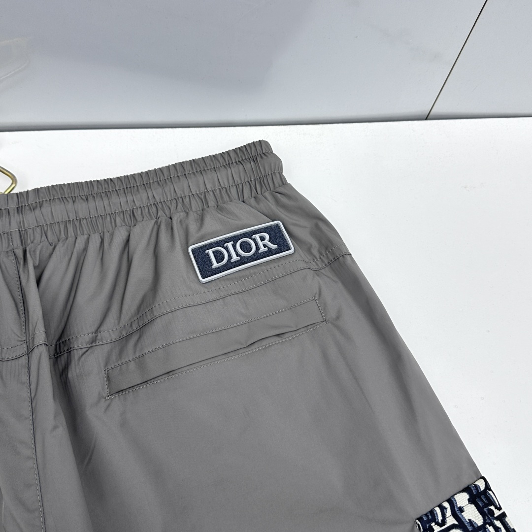 🆕Dior迪奥 26ss春夏专供新款休闲裤短裤  高端版本！定制速干面料 网纱内衬 透气舒适度高，不粘腻
