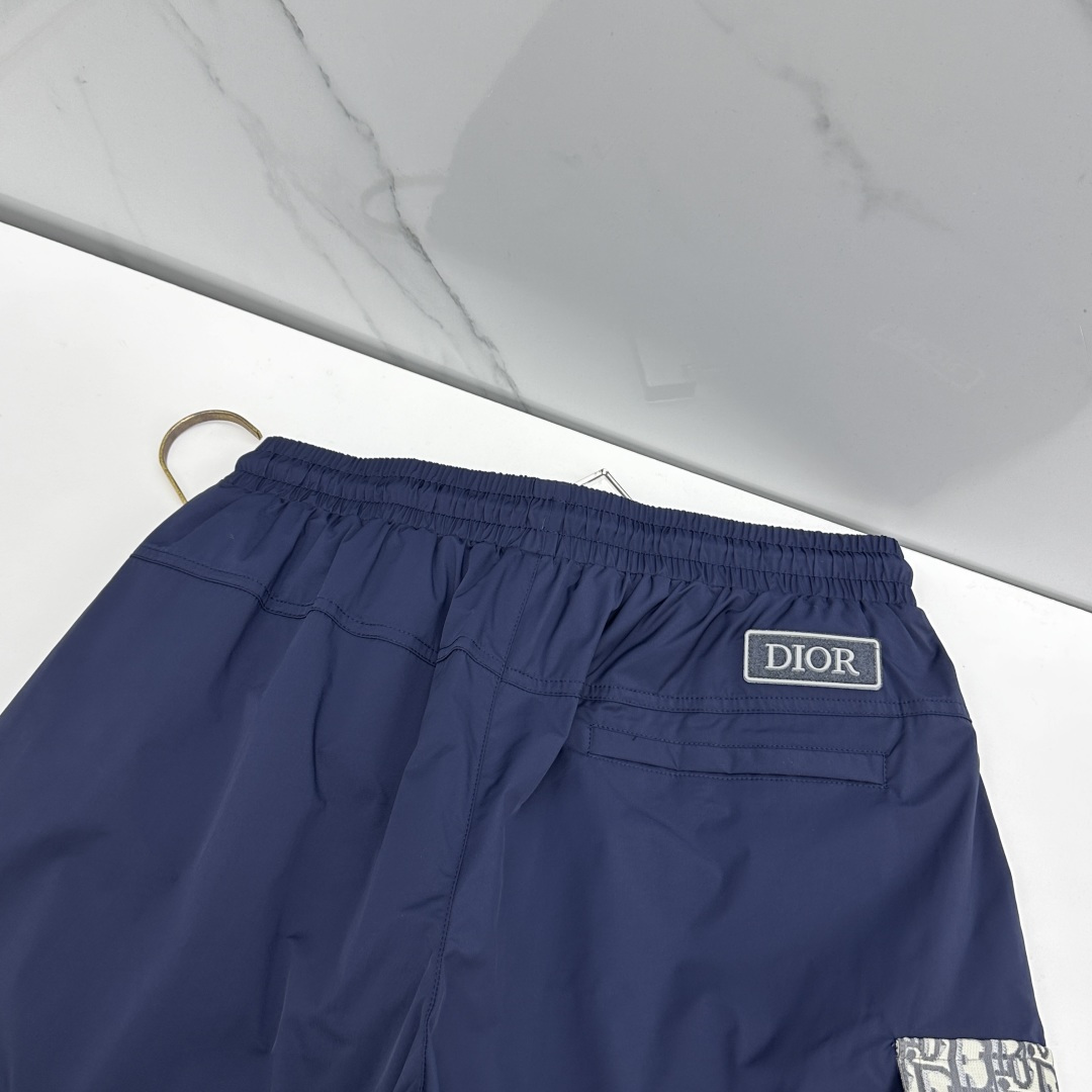 🆕Dior迪奥 26ss春夏专供新款休闲裤短裤  高端版本！定制速干面料 网纱内衬 透气舒适度高，不粘腻