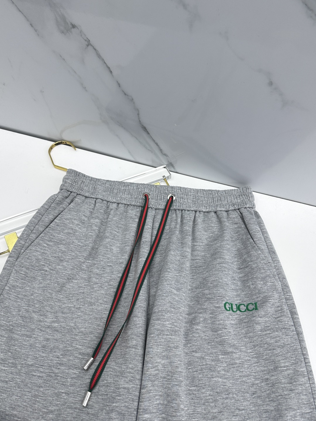 🆕Gucci古驰 26ss春夏专供新款休闲裤短裤  高端版本！定制面料 透气舒适度高，不粘腻，细节无可挑
