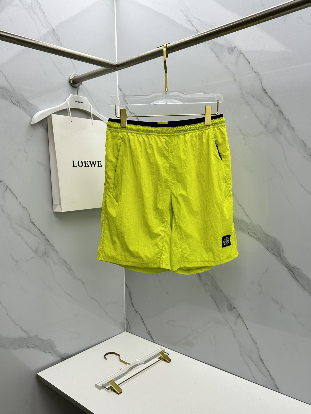 🆕STONE ISLAND石头岛 26ss春夏专供新款休闲裤抽绳短裤  高端版本！速干面料 透气舒适度高