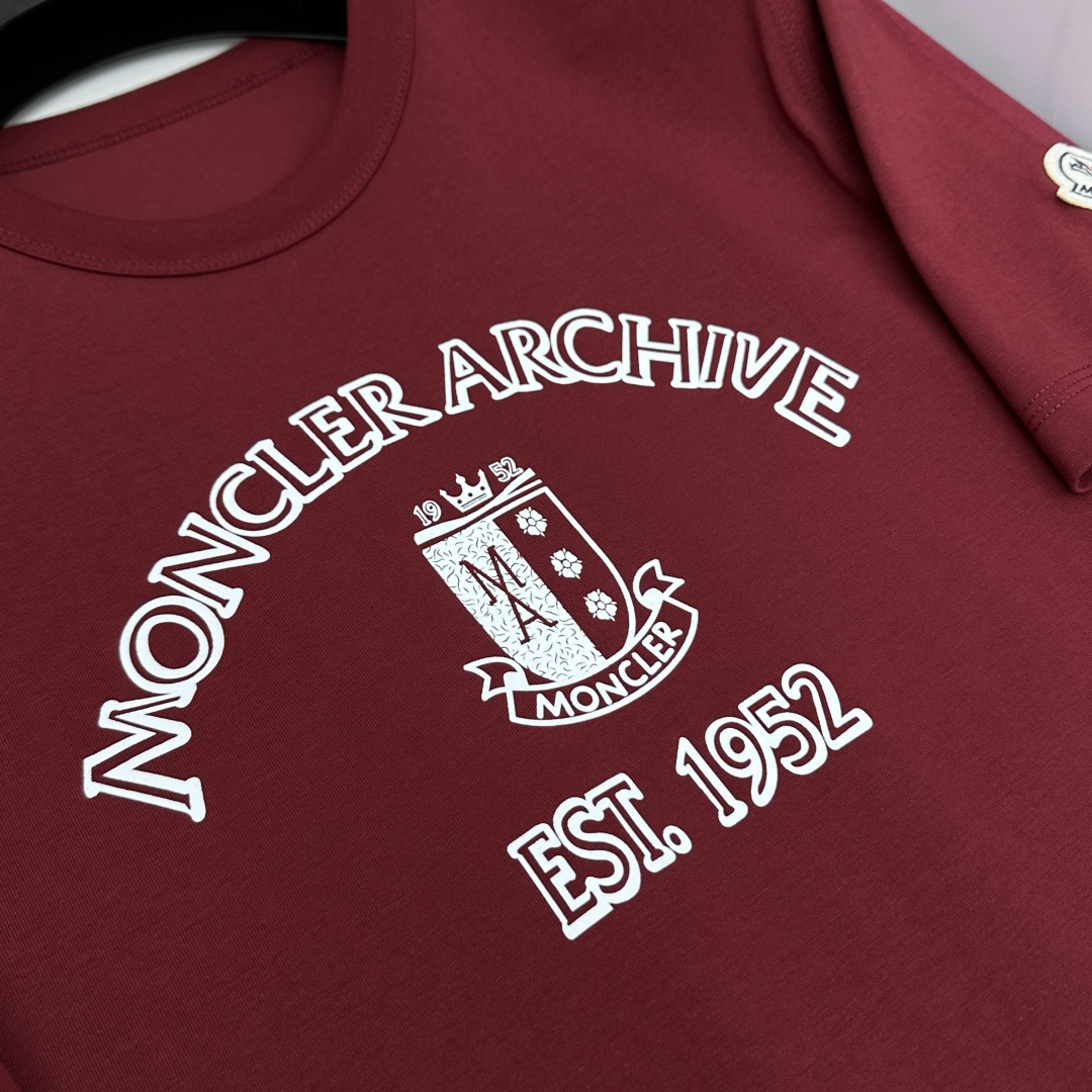 🆕Moncler蒙口 春夏新款首发专柜最新款短袖圆领T恤 高端订制 设计前卫时尚！品牌logo工艺设计 