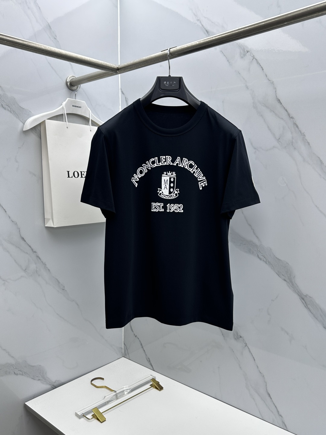🆕Moncler蒙口 春夏新款首发专柜最新款短袖圆领T恤 高端订制 设计前卫时尚！品牌logo工艺设计 