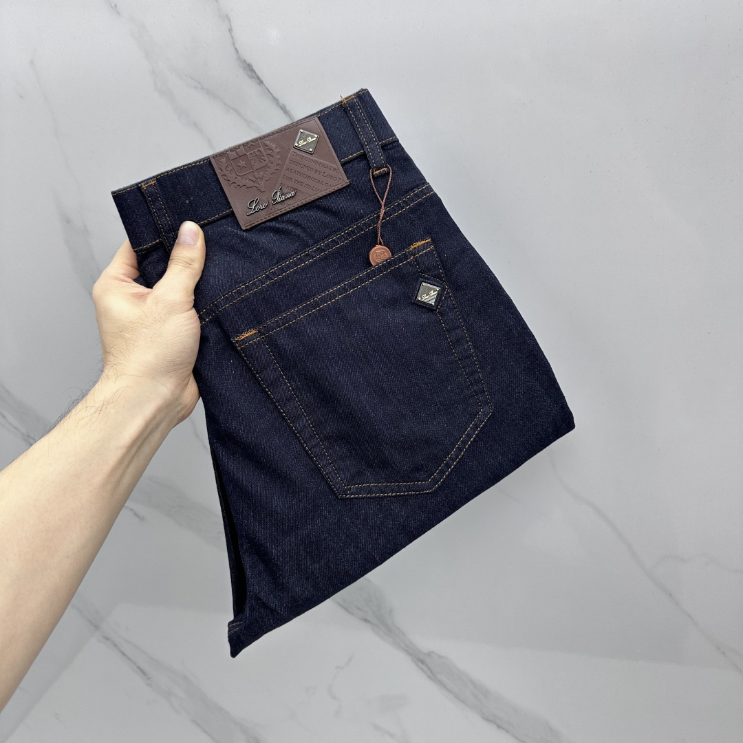 🆕Loro Piana 🔥高端定制、春夏最新款牛仔裤 柜台同步发售 原版定制复刻 客供五金辅料 原单品质