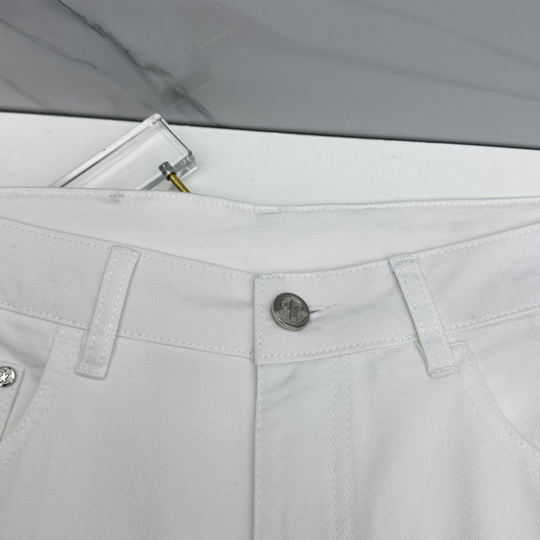 🆕Moncler蒙口🔥高端定制、春夏最新款牛仔裤 极简舒适 柜台同步发售 原版定制复刻 客供五金辅料 原