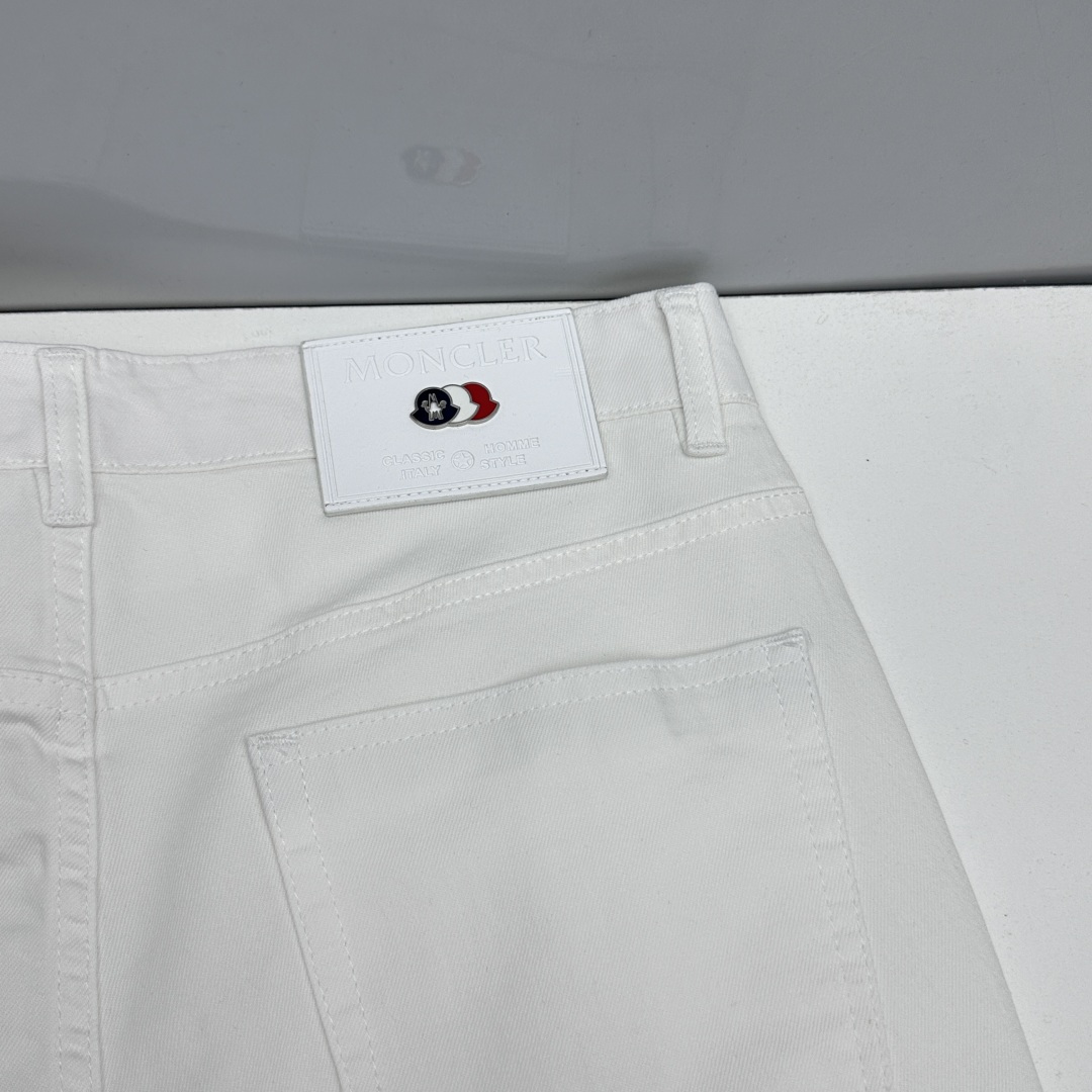 🆕Moncler蒙口🔥高端定制、春夏最新款牛仔裤 极简舒适 柜台同步发售 原版定制复刻 客供五金辅料 原