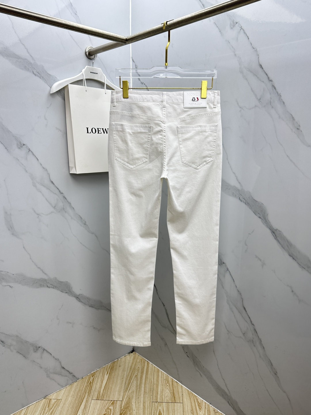 🆕Moncler蒙口🔥高端定制、春夏最新款牛仔裤 极简舒适 柜台同步发售 原版定制复刻 客供五金辅料 原