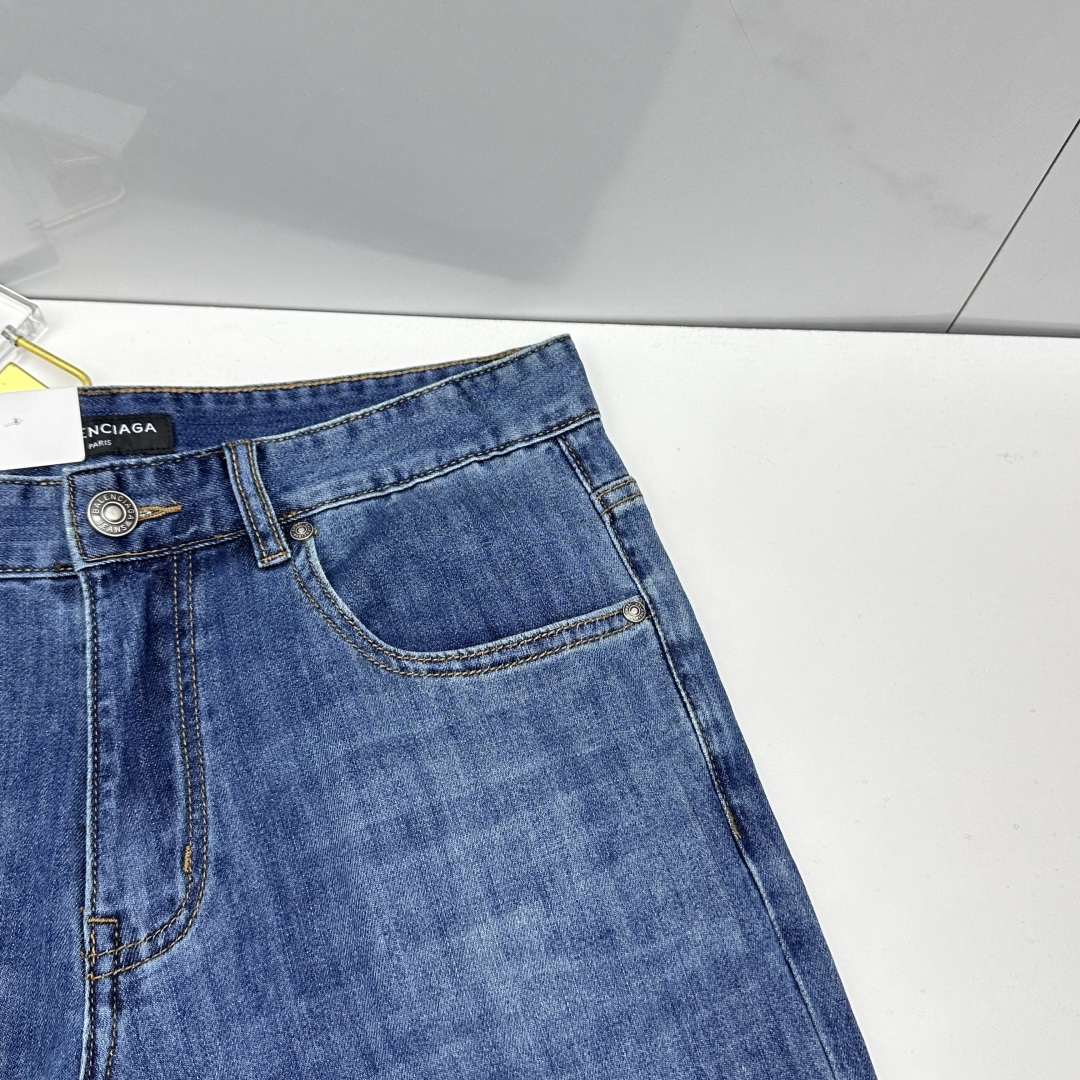 🆕Balenciaga巴黎世家 🔥高端定制、最新款牛仔裤 柜台同步发售 原版定制复刻 客供五金辅料 原单