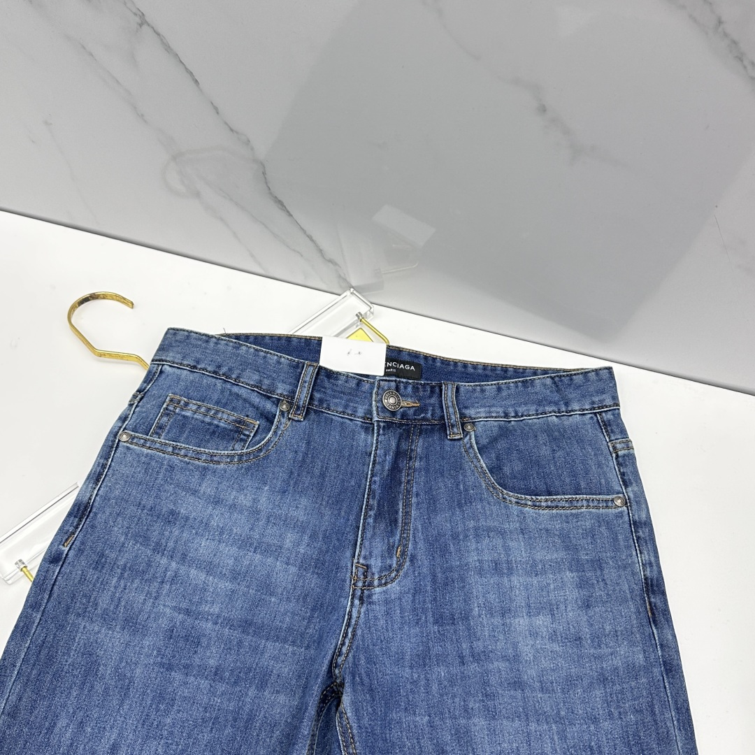 🆕Balenciaga巴黎世家 🔥高端定制、最新款牛仔裤 柜台同步发售 原版定制复刻 客供五金辅料 原单