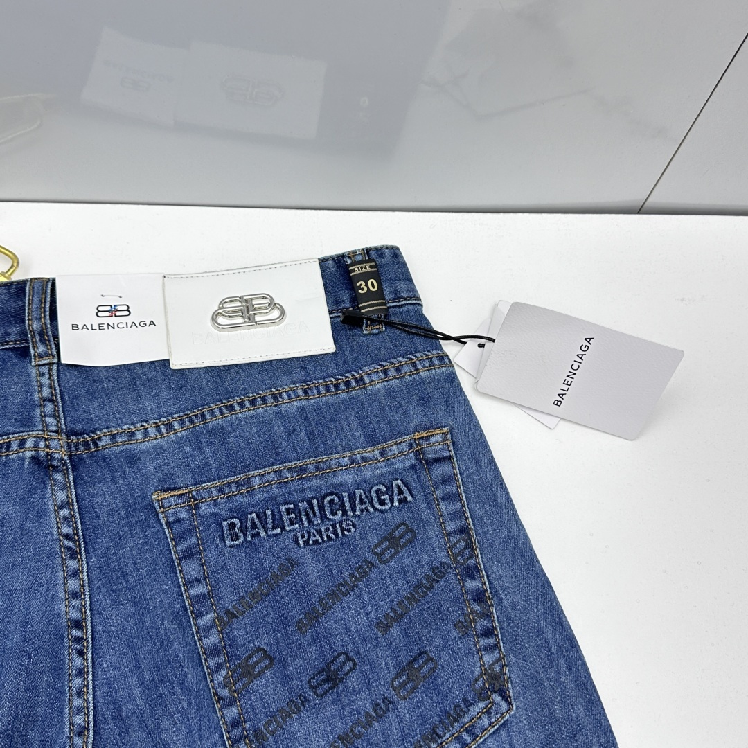 🆕Balenciaga巴黎世家 🔥高端定制、最新款牛仔裤 柜台同步发售 原版定制复刻 客供五金辅料 原单