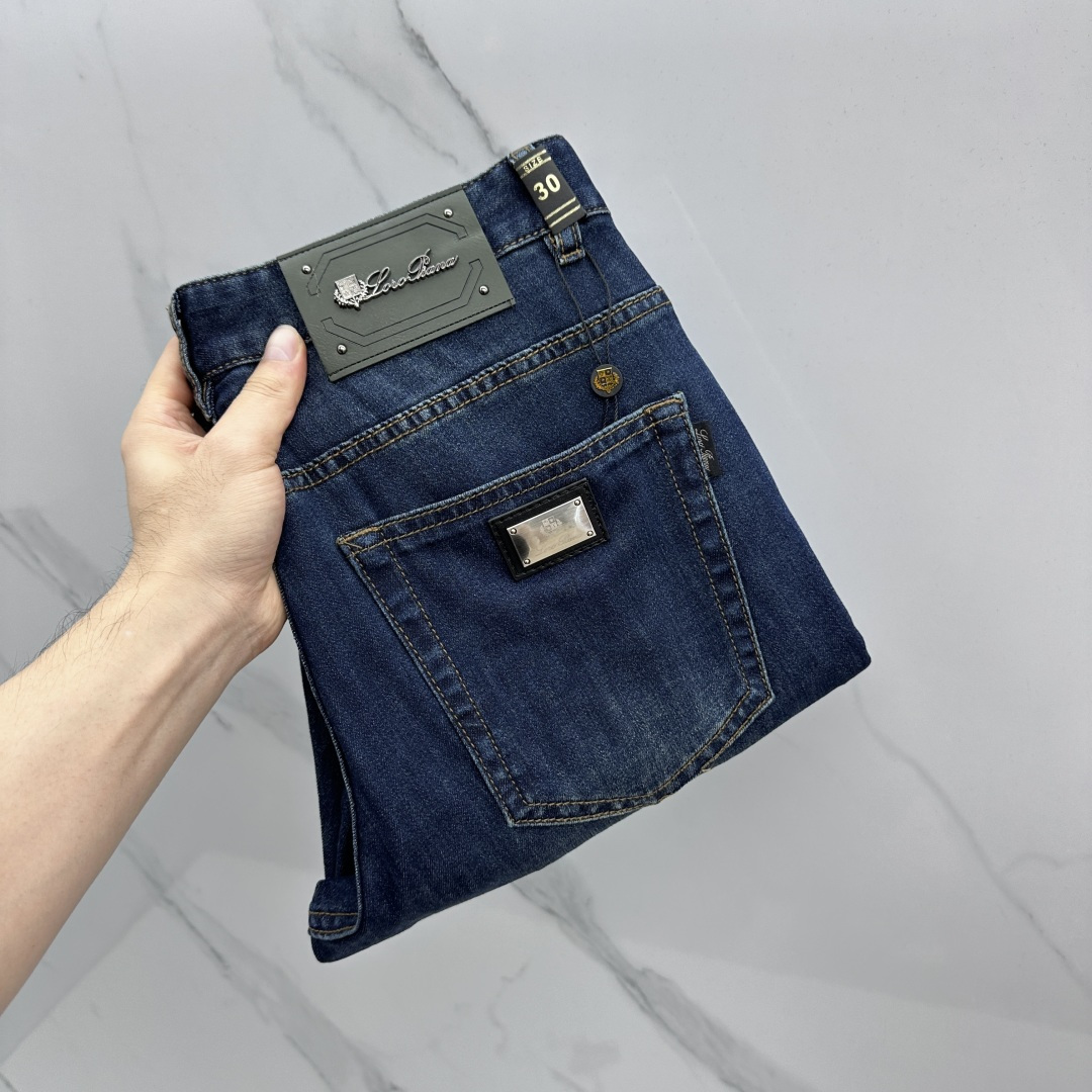 🆕Loro Piana 🔥高端定制、最新款牛仔裤 柜台同步发售 原版定制复刻 客供五金辅料 原单品质 进